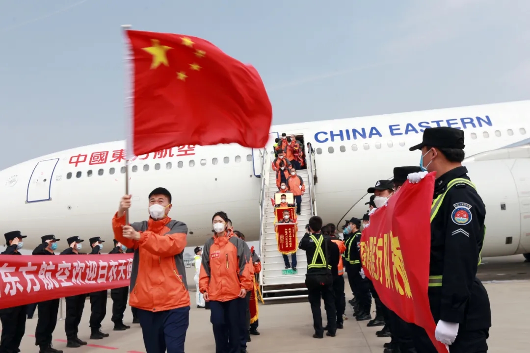 凱旋！西安國(guó)際醫(yī)學(xué)中心醫(yī)院支援湖北醫(yī)療隊(duì)回家