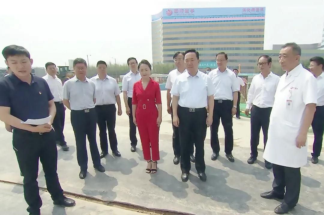 省委常委、市委書記王浩親臨西安國際醫(yī)學中心醫(yī)院檢查指導健康西安建設(shè)工作