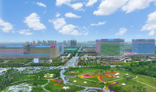 “高空”視角看“西安國際醫(yī)學(xué)中心醫(yī)院”！